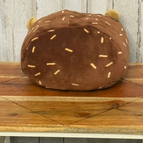 Squishmallows Stackable Hans the Hedgehog Plush Toy 8" Brown - Picture 2 of 4